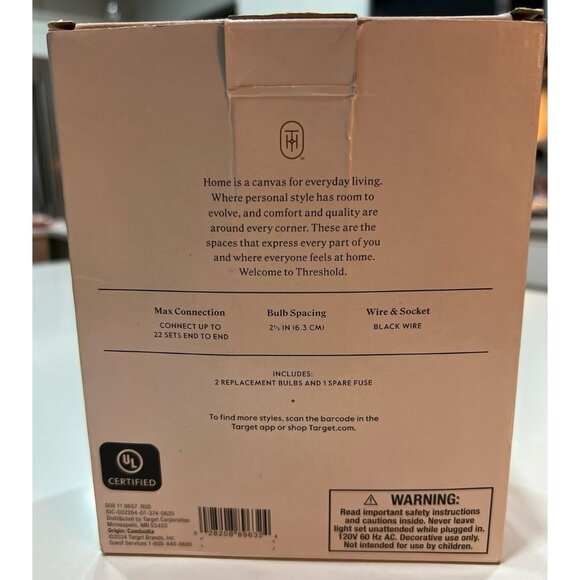 THRESHOLD LED String Lights - Picture 2 of 2